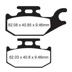 EBC BRAKE PADS - SV SERIES - FA307SV