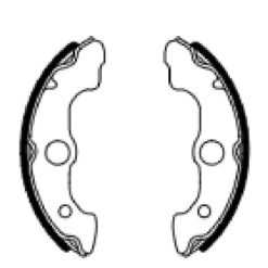 ITL BRAKE SHOES (347)