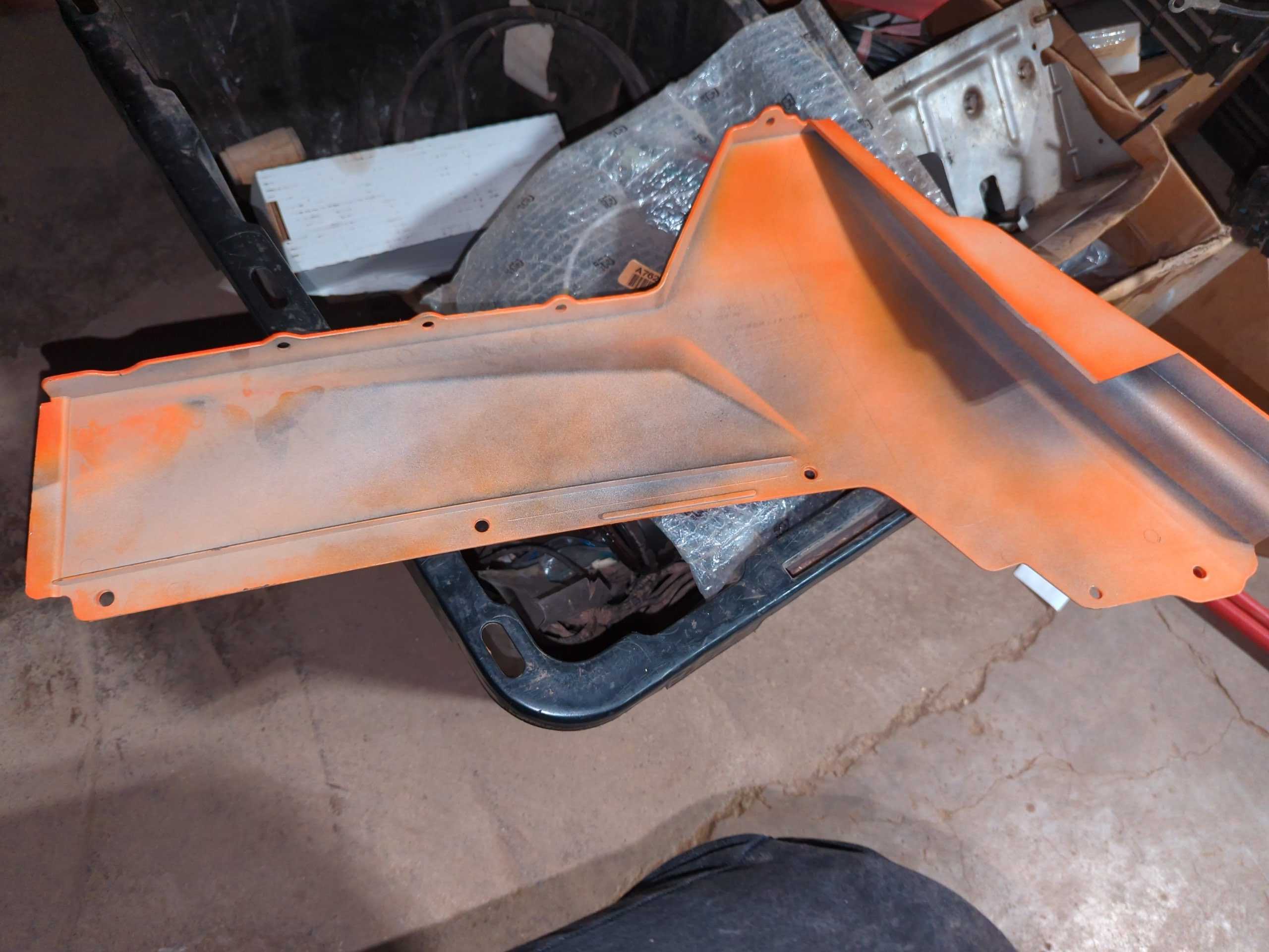 2008-2010 Polaris RZR 800 EFI Fender Side Trim Body Panel Rear - Left - Image 2