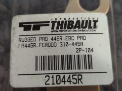 Alternative view of Long-Life Sintered R-Series Brake Pads - FA445R