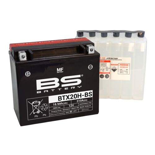 BS Battery BTX20H-BS MAINTENANCE FREE 12V BATTERY