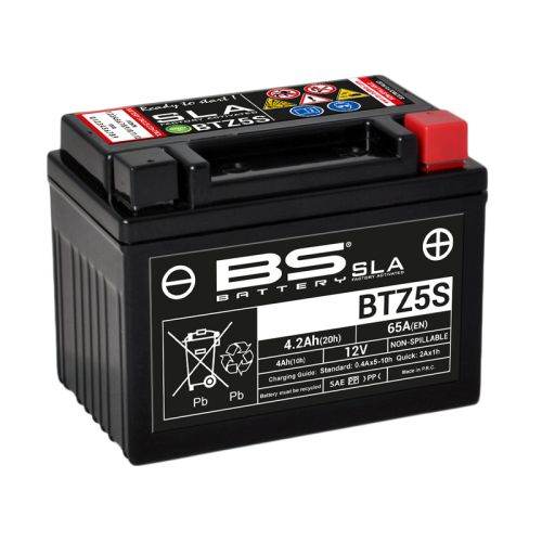 BTZ5S SLA, FACTORY ACTIVATED 12V BATTERY