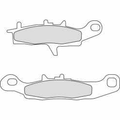 ITL BRAKE PADS - KEVLAR/CARBON - (FA342)