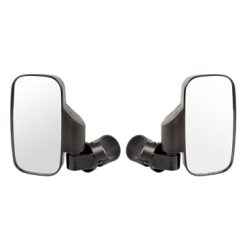 Kimpex Sideview Mirror with 2 brackets 1.75″-2″ Clamp-On