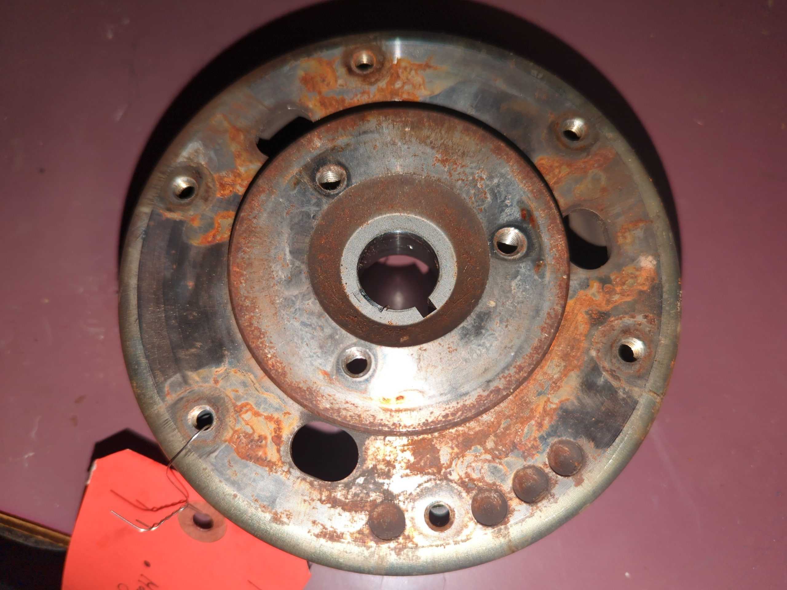 1993 Polaris Indy 440 Magneto Flywheel - Image 2