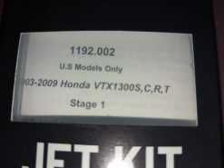 Honda VTX1300 Dynojet Stage 1 Jet Kit - Image 5