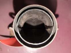 Alternative view of 1993 Polaris Indy 440 Y-Pipe