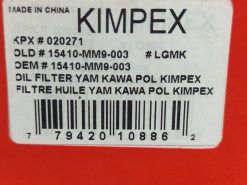 KIMPEX, OIL FILTER HONDA - Image 2