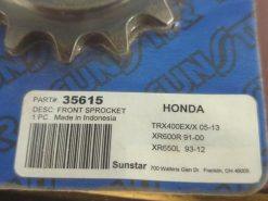 Sunstar 520 Front Countershaft Sprocket 15T - 35615 - Image 5