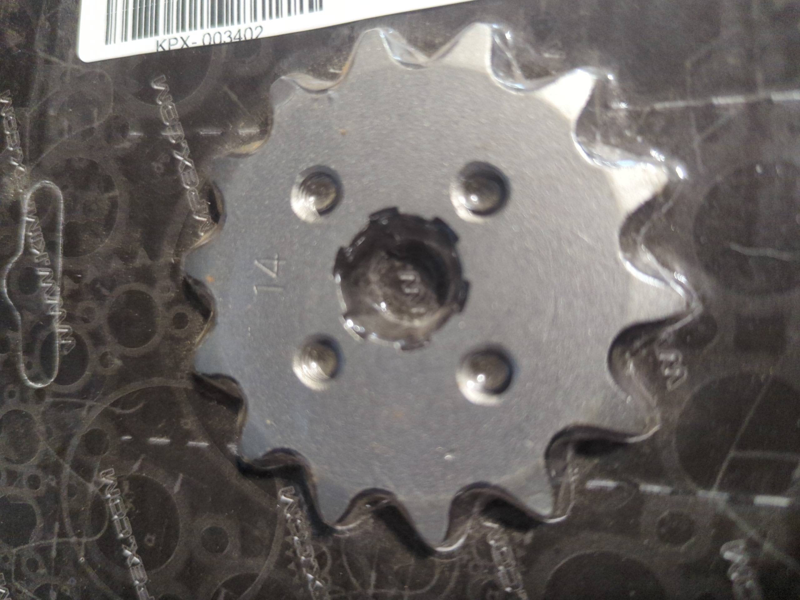 14x420 Honda CRF80, XR80,XR75,XL75 Front Sprocket