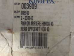 KIMPEX 520 Steel Rear Sprocket 40T  2-336840 | Honda ATC350X 1985 - Image 3