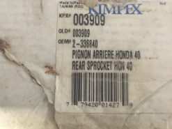 KIMPEX 520 Steel Rear Sprocket 40T  2-336840 | Honda ATC350X 1985 - Image 2