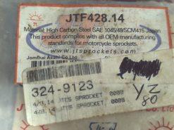 JT Steel Front Sprocket 14T (428) - JTF428.14