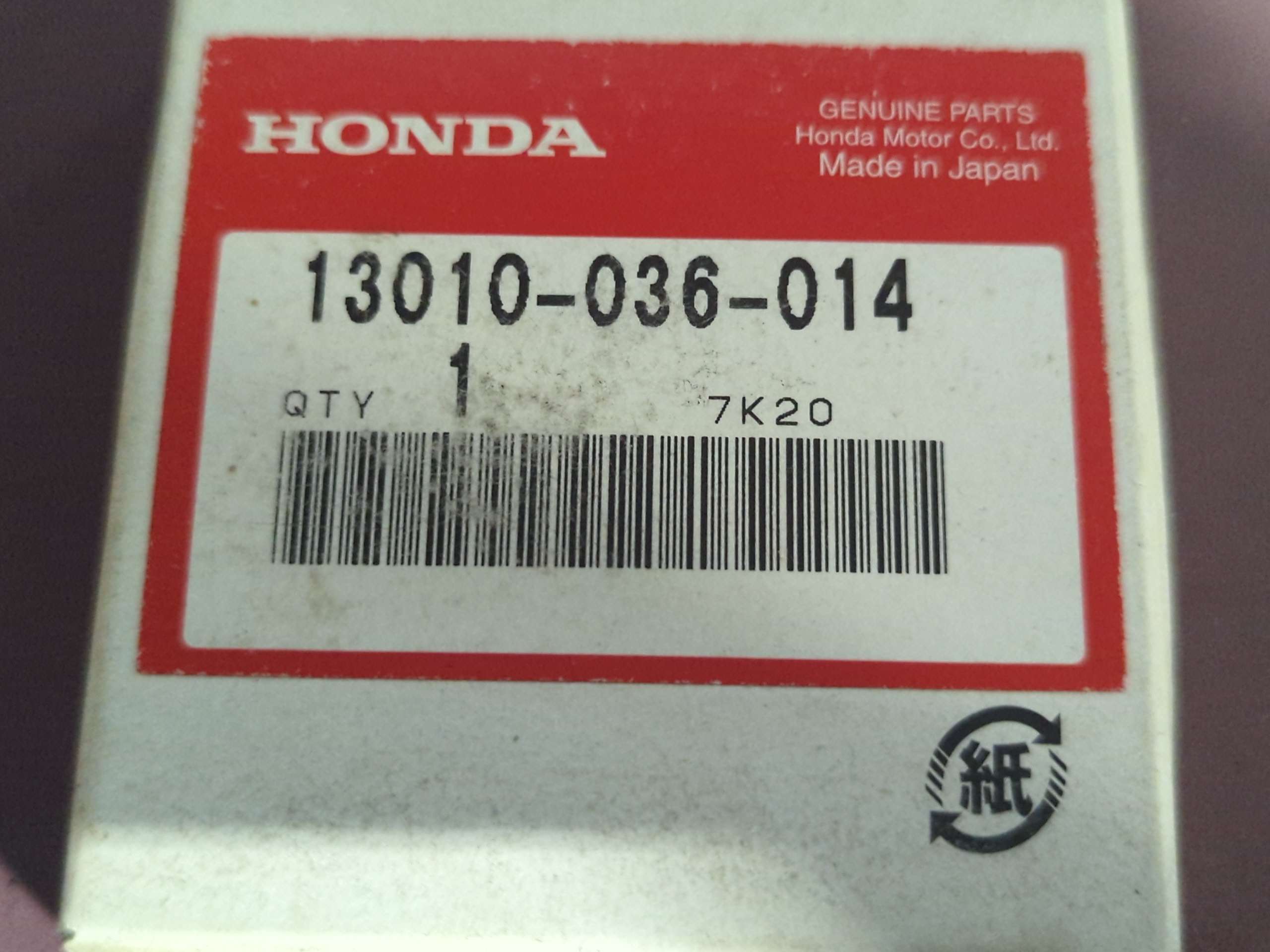 No Year/1977 - 1980 Honda Z50 PISTON RING SET