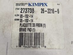 KIMPEX BRAKE PAD 05-152-14 - Image 3