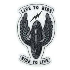 Lethal Threat Winged Wheel Patch