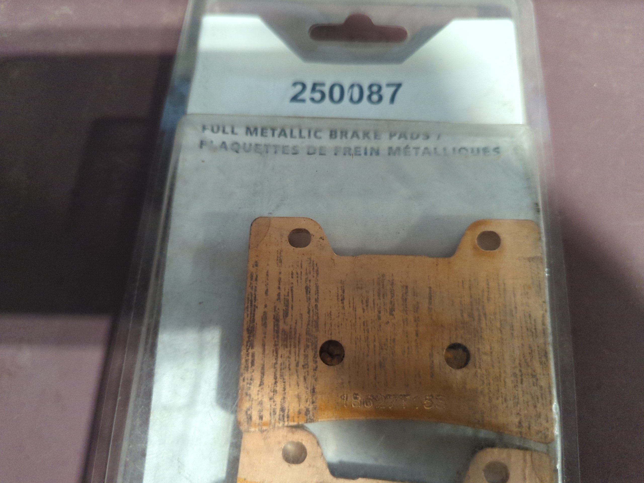 Kimpex HD Metallic Brake Pad Metal - Front 250087 - Image 2