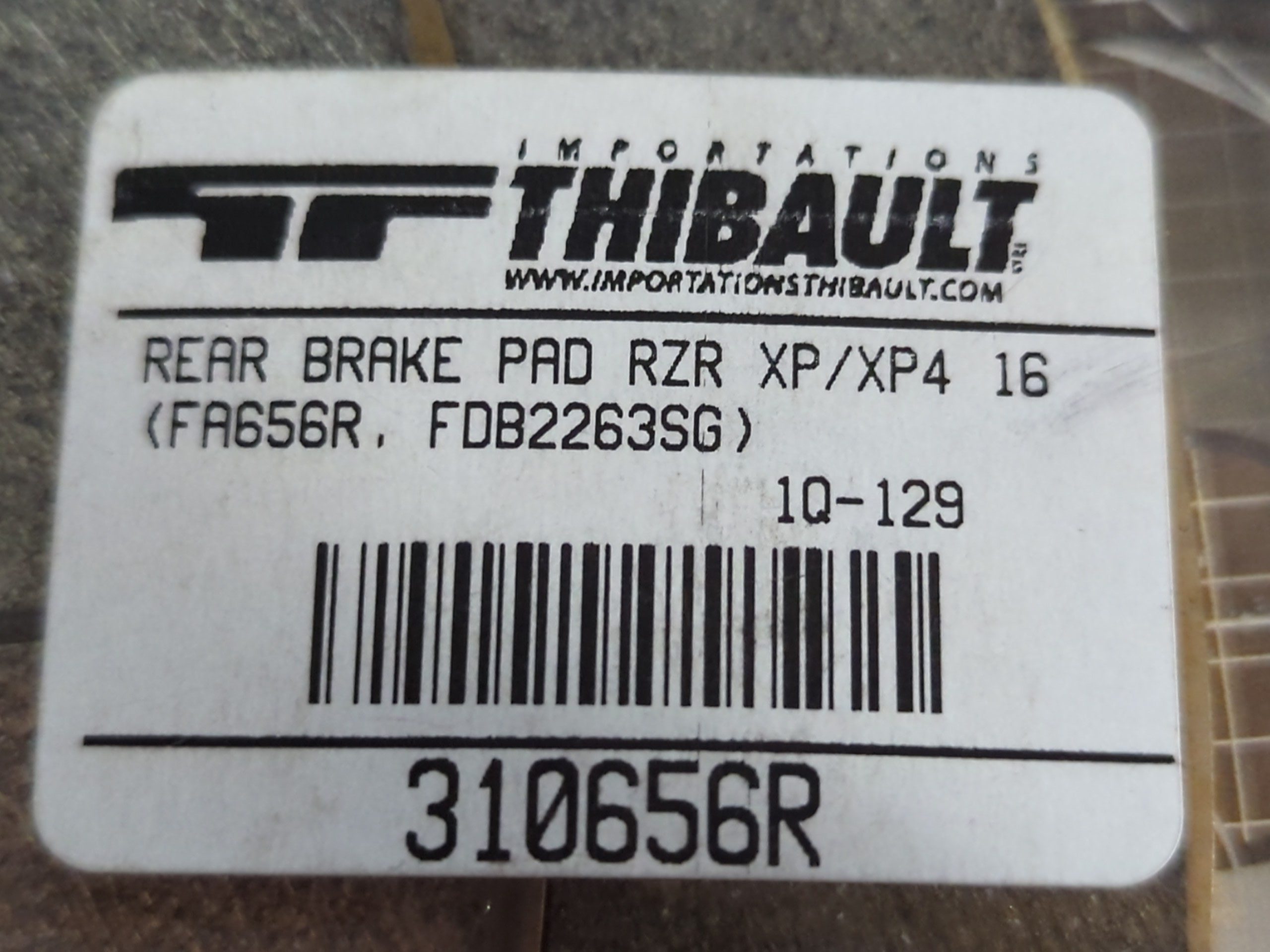 FERODO BRAKE PADS - SINTERGRIP SERIES - (FA656R) - Image 4