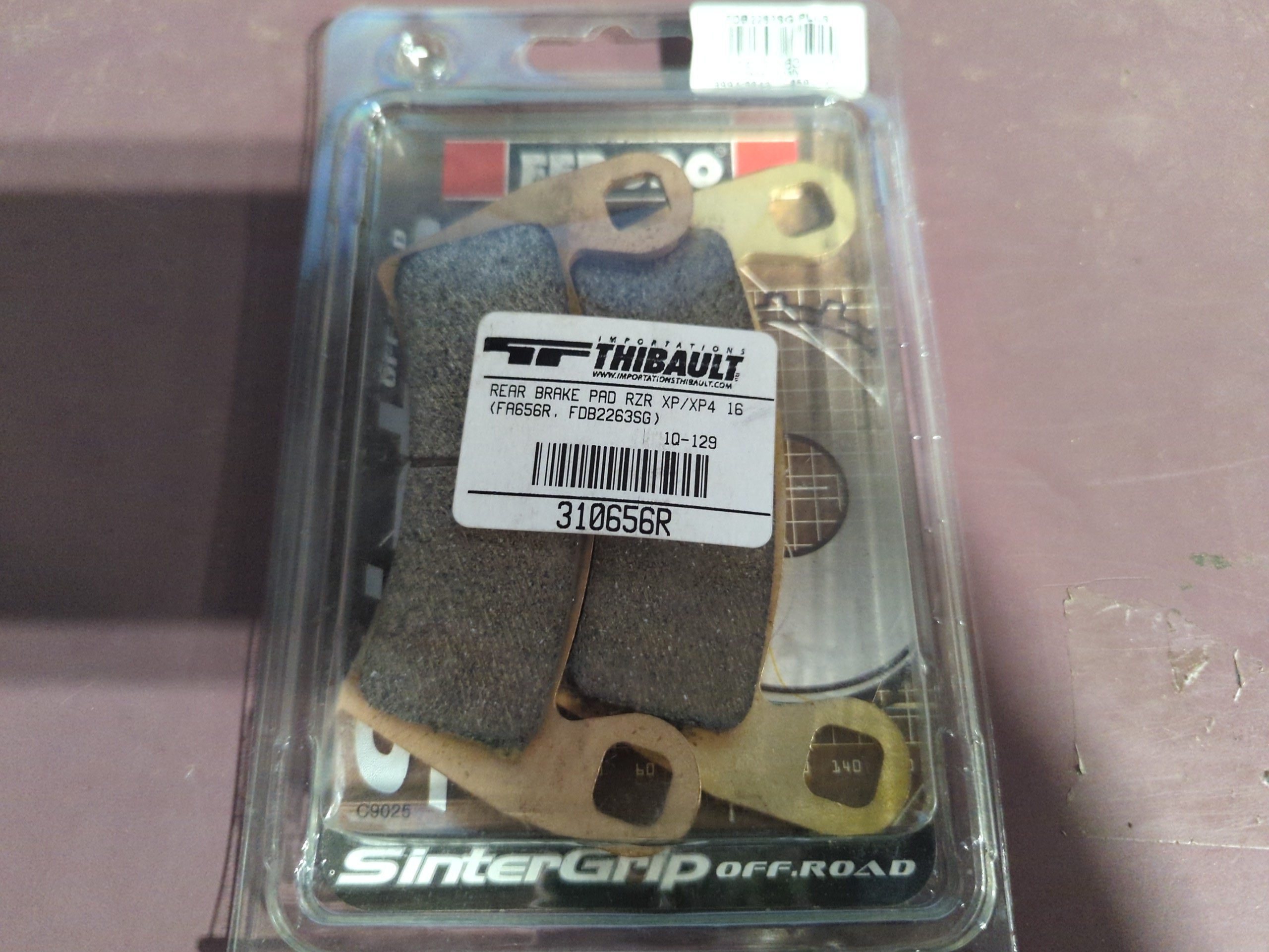 FERODO BRAKE PADS - SINTERGRIP SERIES - (FA656R) - Image 3