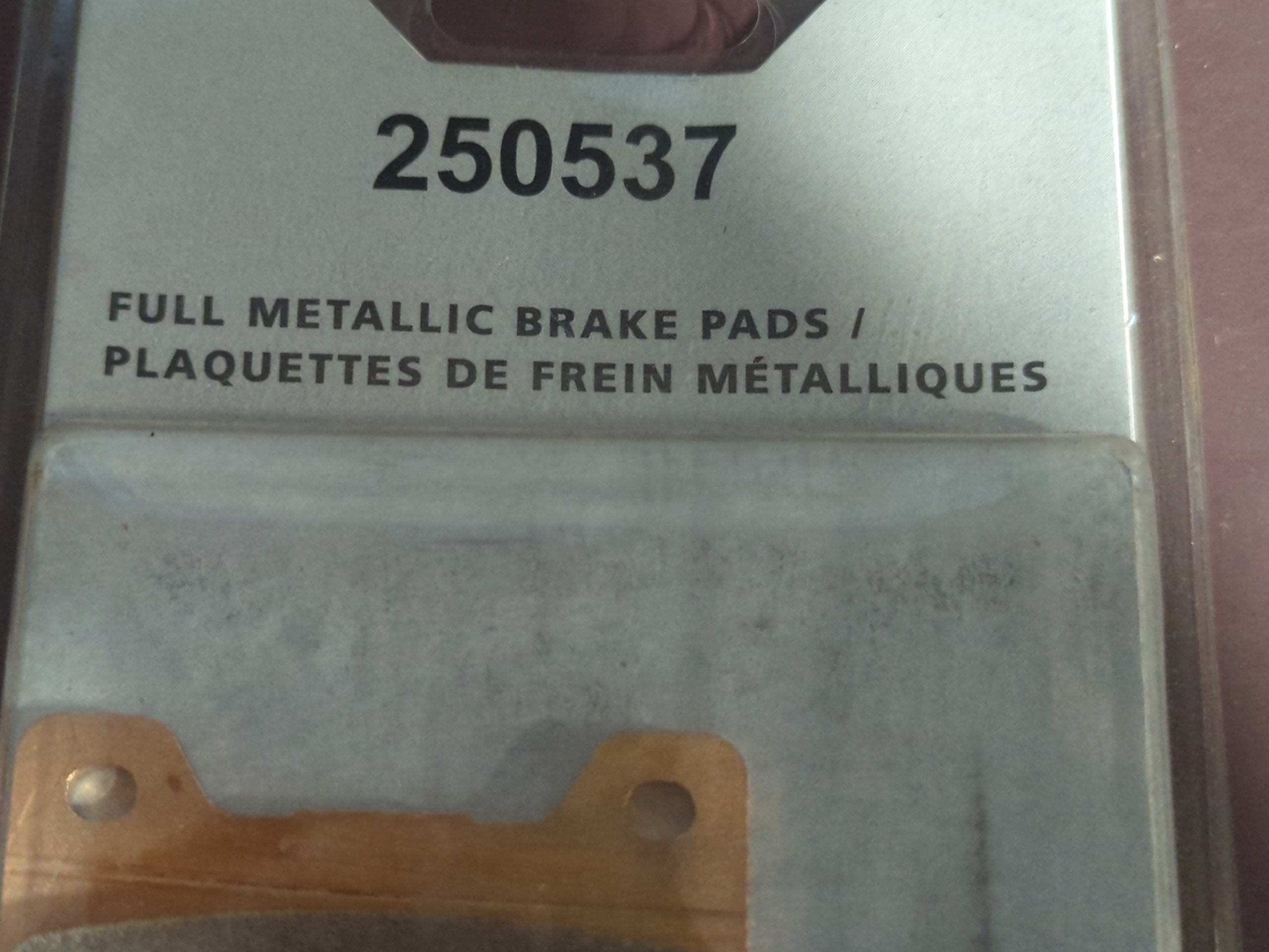 Kimpex HD Metallic Brake Pad Metal - Front/Rear 250537 - Image 2