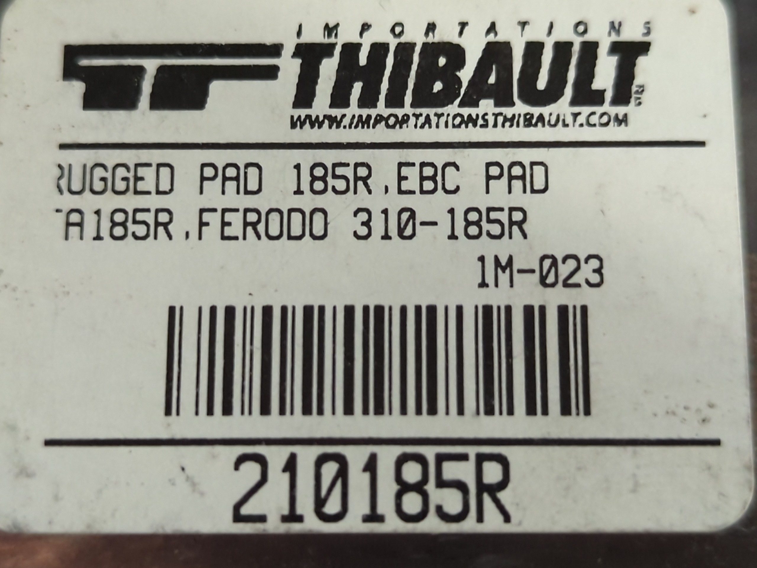 Long-Life Sintered R-Series Brake Pads - FA185R - Image 4