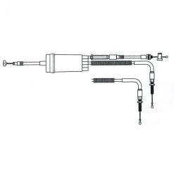 (SNOWPAK) KIMPEX BLACK VINYL THROTTLE CABLE - 285464