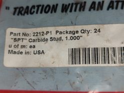 Stud Boy 2212-P1 SPT Carbide Studs 1.00" 24/PK - Image 3