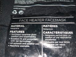 SCOTT Facemask Face Heater Black M - Image 2