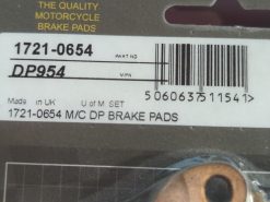 DP Brakes Standard Sintered Metal Brake Pads - DP954 - Image 4