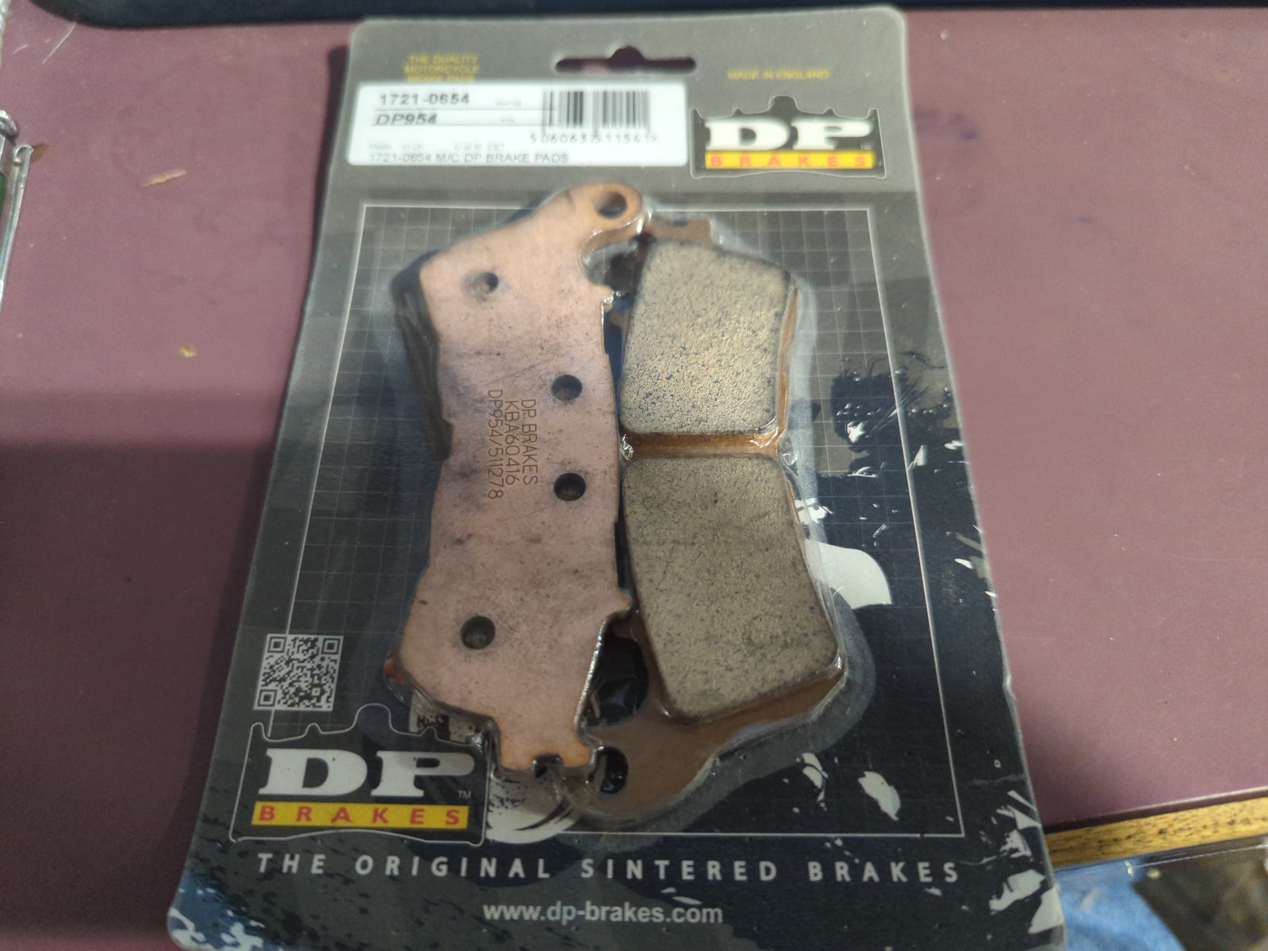 DP Brakes Standard Sintered Metal Brake Pads - DP954 - Image 2