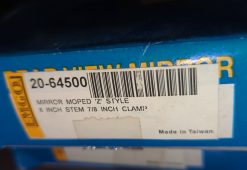 EMGO Clamp On Mirror - Round Black  20-64500 - Image 2