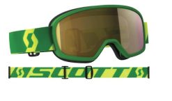 SCOTT Buzz MX Pro Youth Goggles Green/Yellow / Clear Works Lens