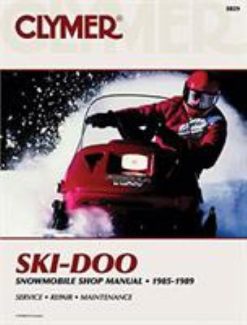 SKI-DOO (CLYMER) SNOWMOBILE SHOP MANUAL - S829