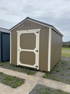8x12 Utility Shed 6'3 Walls H102617