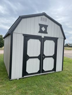 10X12 Lofted Barn 6'3 Walls H102858