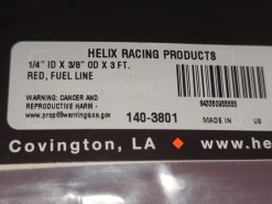 Helix FUEL LINE 1/4" TRANSPARENT RED - Image 4