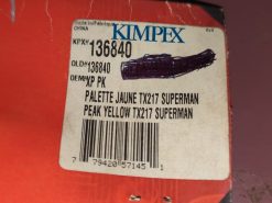 CKX  TX217 Superman Helmet Peak Yellow - Image 4