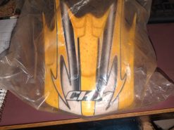 CKX  TX217 Superman Helmet Peak Yellow