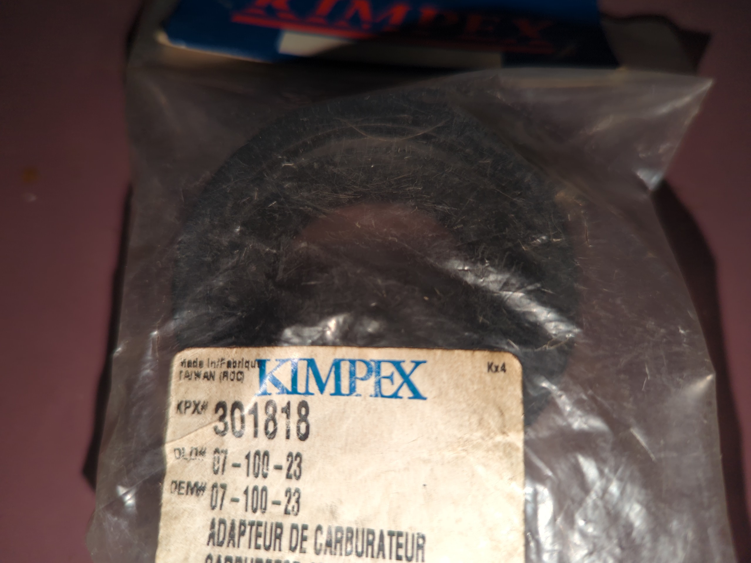 KIMPEX CARBURETOR FLANGE 1997-1998 POLARIS Indy 600 XCR - Image 2