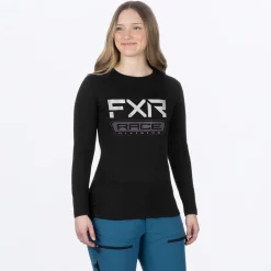 Women's Race Div Premium Longsleeve  Black/Muted Grape M
