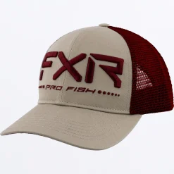 Pro Fish Hat  Stone/Merlot ADULT