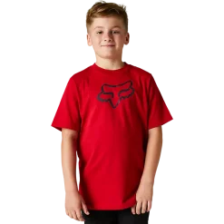 Youth Fox Legacy Tee Flame Red