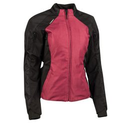 JOE ROCKET WOMEN'S AURORA 2.0 TEXTILE JACKET LARGE MERLOT