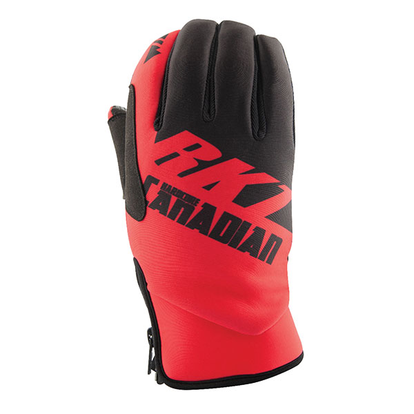 JOE ROCKET HARDCORE CANADIAN GLOVES 2XL RED/BLACK