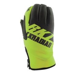 JOE ROCKET HARDCORE CANADIAN GLOVES 2XL HIGH-VISIBILITY/BLACK