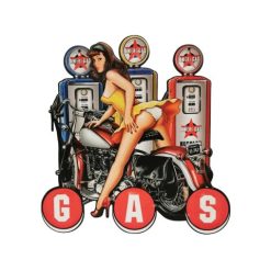 “Gas Pump” Tin Sign
