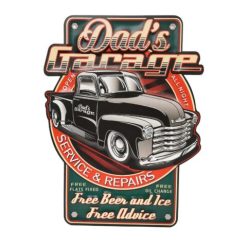 “Dad’s Garage” Tin Sign