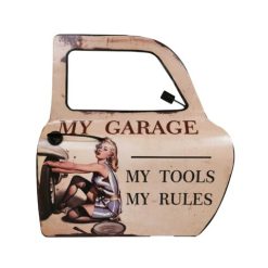 “My Garage” Car Door Sign