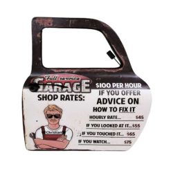 “Full Service Garage” Car Door Sign