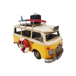VW METAL BUS WITH BOARD AND LUGGAGE - RD2001
